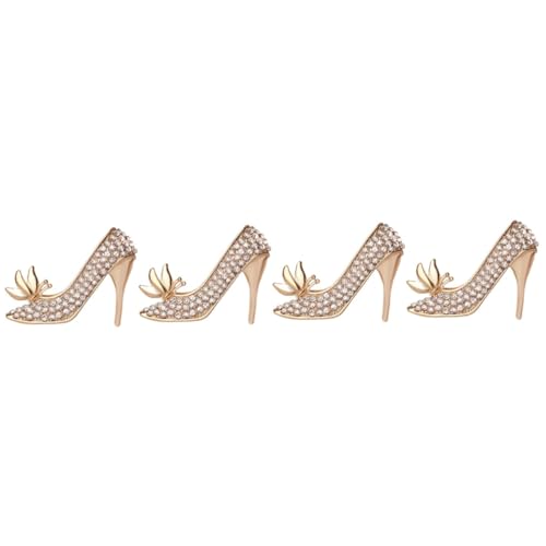 BESPORTBLE 4 Stück High Heel Brosche für Frauen Funkelnde Anstecknadel mit Strasssteinen für Hochzeiten Partys Geburtstage Besondere Anlässe Elegantes für Outfit BESPORTBLE 4 Stück High Heel Brosche für Frauen Funkelnde Anstecknadel mit Strasssteinen für Hochzeiten Partys Geburtstage Besondere Anlässe Elegantes für Outfit von BESPORTBLE