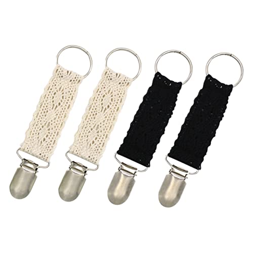 BESPORTBLE 4stücke Hut Clips Aus Spitze Tragbare Taschen Klemmen Reisehutclips Für Handtaschen Rucksäcke Outdoor Mädchen von BESPORTBLE