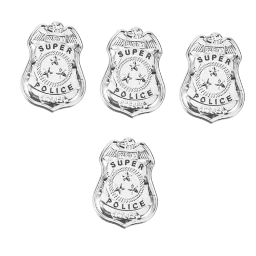 BESPORTBLE 4 Stück - Jubiläumsgeschenke Für Ihn Dekorative Stift Modeschmuck Für Männer Polizeibrosche Anstecknadel Für Herrenbekleidung Metall BESPORTBLE 4 Stück - Jubiläumsgeschenke Für Ihn Dekorative Stift Modeschmuck Für Männer Polizeibrosche Anstecknadel Für Herrenbekleidung Metall von BESPORTBLE