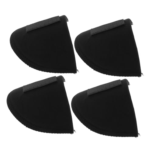 BESPORTBLE 4stücke Selbstklebende Schulterpolster Aus Schwamm Rutschfeste Schulterschützer Überzogene Nähschaumpolster Für Anzug Mantel Jacke Blazer Kleidung von BESPORTBLE