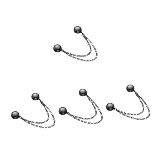 BESPORTBLE 4 Stück Magnetische Brosche für Kleidung Eleganter Hijab Pin mit Glatter Oberfläche Praktische Schal und Pullover Clips Vielseitiger Schmuckverschluss für Damen Stilvolle von BESPORTBLE