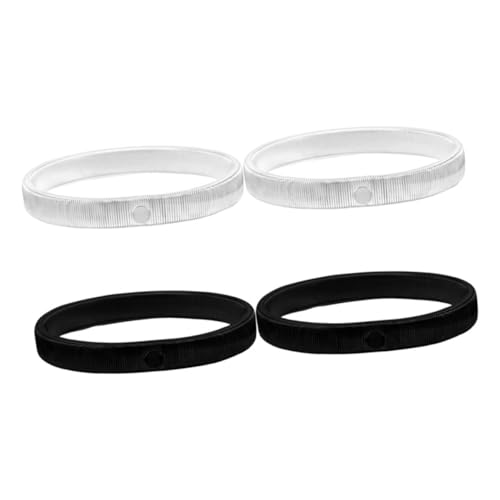 BESPORTBLE 4 Stück Modisches Frühlingsarmband Armbänder Chunky Wraps Armreif Armband Für Ärmel Ineinandergreifendes Spiralarmband Elastisches Ärmelhalter Armband Ärmelhalter Armreif Für von BESPORTBLE