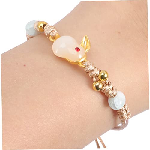 BESPORTBLE 4 Stück Teiliges Handgewebtes Bunny Armband Modisches Armband für Mädchen und Damen Langlebiges Handwerk Vielseitig Kombinierbar Stilvoller Modeschmuck für Alltag und Party von BESPORTBLE