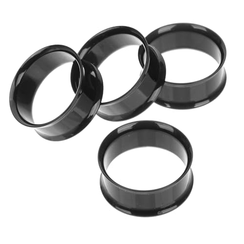 BESPORTBLE 4 Stück Teiliges Ohr Dehnstäbe Flexible Ohr Expander Hautfreundlichem für Sicheres Komfortables Dehnen für Piercing Unisex von BESPORTBLE