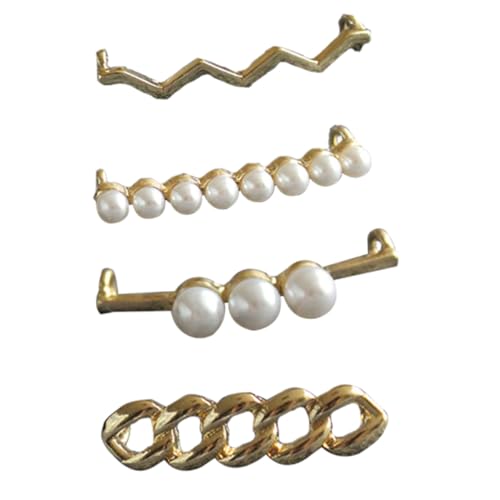 BESPORTBLE 4 Stück Teiliges Perlen Schuhschmuck Clips für Damen Kreative Diy Schuhanstecker zur Dekoration von Sneakers Flats Abnehmbar Vielseitig Einsetzbar BESPORTBLE 4 Stück Teiliges Perlen Schuhschmuck Clips für Damen Kreative Diy Schuhanstecker zur Dekoration von Sneakers Flats Abnehmbar Vielseitig Einsetzbar von BESPORTBLE