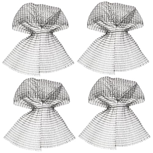 BESPORTBLE 4 Stück Turban Wickeln Stirnbänder Schal Fitnessstudio Band Für Kopftuch Kopfbedeckung Kopfschmuck Aus Strass Strass-kopftücher Kopftücher Aus Mesh-strasssteinen 5% Glas von BESPORTBLE