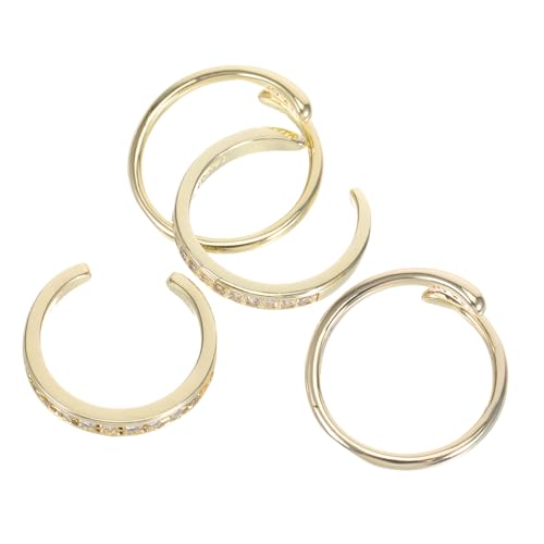 BESPORTBLE 4 Stück Verstellbare Zehenringe für Damen mit Glattem Farbbeständigem Leichter Boho-fußschmuck für Sommer und Strand Angenehm zu Tragen und Flexibel Anpassbar von BESPORTBLE
