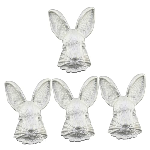 BESPORTBLE 4 Stück Vintage Kaninchen Brosche Anstecknadel für Damen Tier Brosche für Kleidung Schals Accessoires Geschenkidee zu Besonderen Anlässen Langlebiges Design von BESPORTBLE