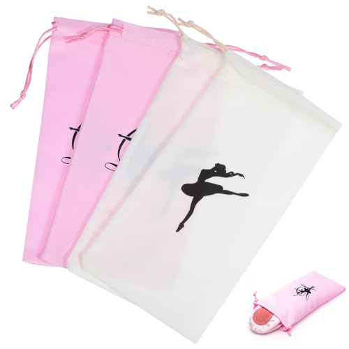 BESPORTBLE 4 Stücke Dance Mädchen Pointe Frauen Schuh Lagerung Ballett Für Taschen Ziehen Schuhe Mädchen Teens Tasche von BESPORTBLE
