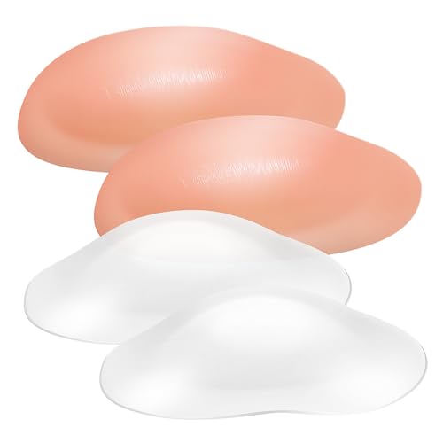 BESPORTBLE 4paare Schulterpolster Für Damen Selbstklebende Schulterpolster Aus Silikon Rutschfeste Pads Zur Schulterformung Waschbar Und Wiederverwendbar Für Kleidung von BESPORTBLE