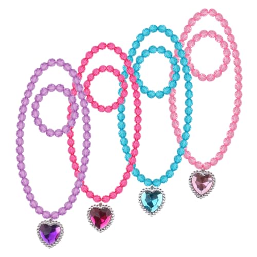 BESPORTBLE 4sätze Schmuck Für Mädchen Dekorative Halskette Junge Mädchen- Schmuck-sets Für Junge von BESPORTBLE