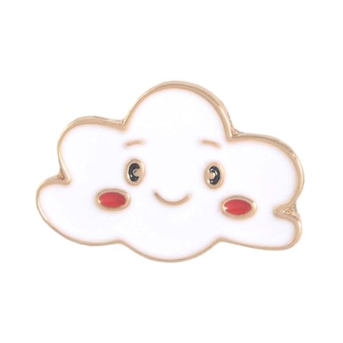 BESPORTBLE 4stücke -regenbogen-brosche Kinderbrosche Mädchen Brustnadel Brosche Cartoon Sonne Mond Reagenbogen Wolken Abzeichen Kleidung Zubehör Dekoration von BESPORTBLE