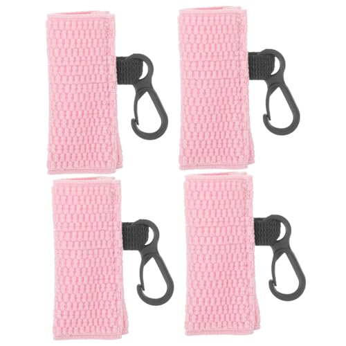 BESPORTBLE 4stücke Lippenbalsamhalter-schlüsselanhänger Aus Weichem Polyestermaterial Mit Haken Praktische Aufbewahrung Für Lippenstift Und Lipgloss Leicht Zu Tragen Als Modischer von BESPORTBLE