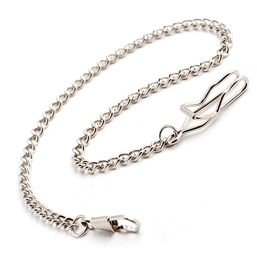 BESPORTBLE 4stücke Metall-taschenuhrketten Modische Jeans-gürtelketten Aus Metall Für Männer Mit Robustem Verschluss Als Taschenschmuck Und Schlüsselanhänger von BESPORTBLE