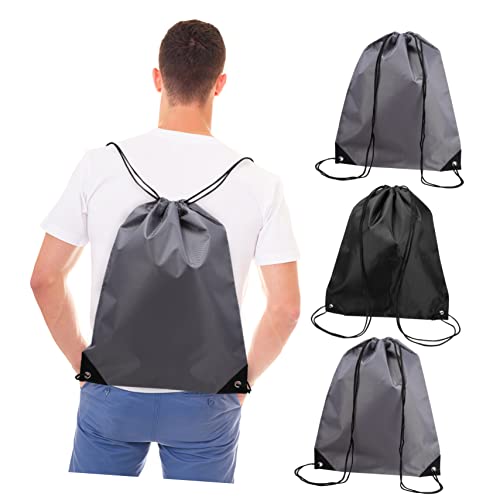 BESPORTBLE 4stücke Turnbeutel Mit Kordelzug Großer Beutel Aufbewahrungsbeutel Sportbeutel Umhängetasche Rucksack Leicht Zu Reinigen Polyestergewebe Praktisch Klassischer Look von BESPORTBLE