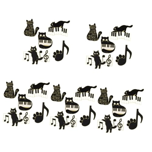 BESPORTBLE 5 Sätze Ansteckbrosche Thematisiert Kleidung Katzenstift Stifte Broschennadel Katzen Brosche Tiere Brosche Emaille Musical Pin -abzeichen Süße Nadel Schwarz Legierung 5 Stück * 5 BESPORTBLE 5 Sätze Ansteckbrosche Thematisiert Kleidung Katzenstift Stifte Broschennadel Katzen Brosche Tiere Brosche Emaille Musical Pin -abzeichen Süße Nadel Schwarz Legierung 5 Stück * 5 von BESPORTBLE