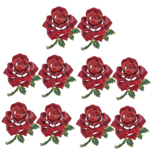 BESPORTBLE 5 Sätze Crystal Rose Brosche Modische Blumenbrosche Blumenstift Schal Brosche Neuheit Brosche Broschennadeln Für Kleiderstift Strasssteine Rot 2 Stück * 5 BESPORTBLE 5 Sätze Crystal Rose Brosche Modische Blumenbrosche Blumenstift Schal Brosche Neuheit Brosche Broschennadeln Für Kleiderstift Strasssteine Rot 2 Stück * 5 von BESPORTBLE
