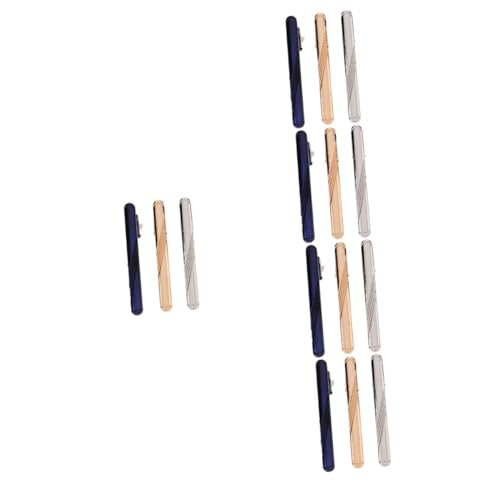 BESPORTBLE 5 Sätze Krawattenklammer-set Trauzeugen Krawattenverschluss Clips Regulär Hochzeit Geschäft Krawattenklammern Krawattenklemmverschluss Klemmclip An Der Krawatte Kupfer 3 Stück * 5 von BESPORTBLE
