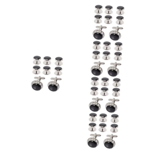 BESPORTBLE 5 Sätze Manschettenknöpfe Für Herren Teiliges Mit Funkelnden Strasssteinen Elegantes Zubehör Für Anzüge Für Hochzeiten Formelle Anlässe Vielseitig Einsetzbar 8 Stücke * 5 BESPORTBLE 5 Sätze Manschettenknöpfe Für Herren Teiliges Mit Funkelnden Strasssteinen Elegantes Zubehör Für Anzüge Für Hochzeiten Formelle Anlässe Vielseitig Einsetzbar 8 Stücke * 5 von BESPORTBLE