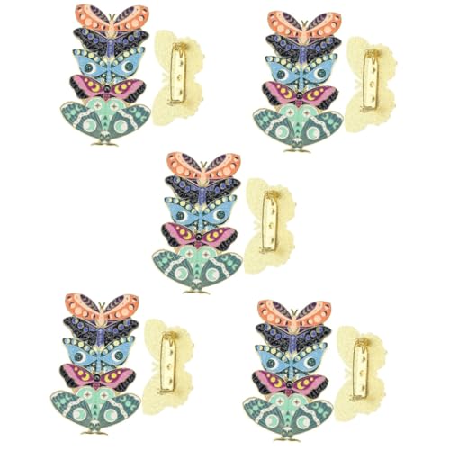 BESPORTBLE 5 Sätze Metallbrosche Für Rucksack Broschen Schmuck Abzeichen Schmuck Bunte Pin Cartoon Anstecknadel Emaille Pin Schmetterling Brosche Pin Insektenschmuck Insekten Pin 5 Stück * 5 BESPORTBLE 5 Sätze Metallbrosche Für Rucksack Broschen Schmuck Abzeichen Schmuck Bunte Pin Cartoon Anstecknadel Emaille Pin Schmetterling Brosche Pin Insektenschmuck Insekten Pin 5 Stück * 5 von BESPORTBLE