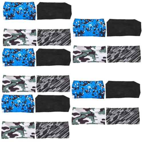 BESPORTBLE 5 Sätze Schweißband Haarstirnband Workout Stirnbänder Haarband Für Männer Haarbänder Haarbänder Für Frauen Feines Haar Haarband Mit Clips Stirnbänder Für 4 Stücke * 5 von BESPORTBLE