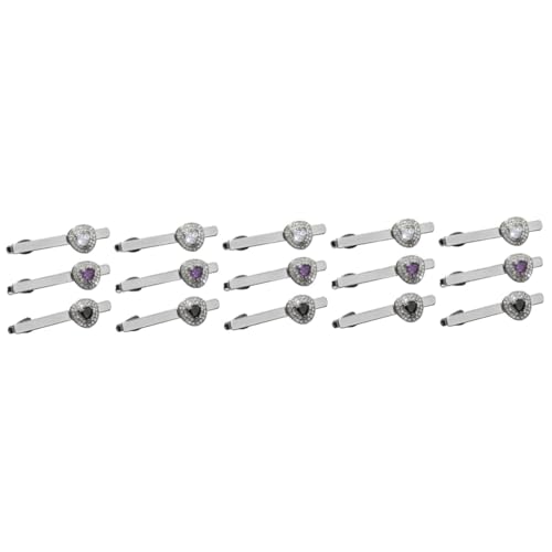 BESPORTBLE 5 Sätze Teiliges Krawattenklammern Für Herren Krawattennadel Mit Funkelnden Edelsteinen Für Hochzeit Besondere Anlässe Langlebig Leicht Hochwertiges Legierungsmaterial 3 Stück * 5 BESPORTBLE 5 Sätze Teiliges Krawattenklammern Für Herren Krawattennadel Mit Funkelnden Edelsteinen Für Hochzeit Besondere Anlässe Langlebig Leicht Hochwertiges Legierungsmaterial 3 Stück * 5 von BESPORTBLE