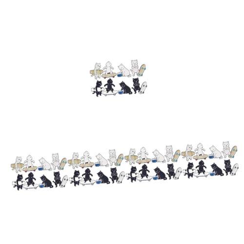 BESPORTBLE 5 Sätze Tier-revers-brosche Katzen Brosche Tier Emaille Pin Niedliche Brosche Cartoon-brustpin Cartoon-emaille-broschen Anstecknadeln Für Damen Legierungspin Stellnadel 8 Stück * 5 BESPORTBLE 5 Sätze Tier-revers-brosche Katzen Brosche Tier Emaille Pin Niedliche Brosche Cartoon-brustpin Cartoon-emaille-broschen Anstecknadeln Für Damen Legierungspin Stellnadel 8 Stück * 5 von BESPORTBLE
