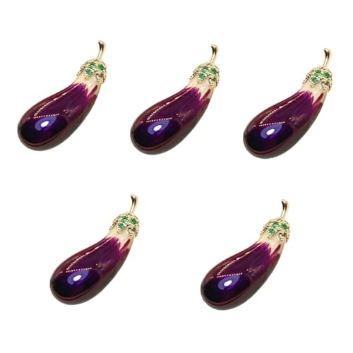 BESPORTBLE 5 Stück Anti- -schnalle Cheongsam-brosche Aubergine Anstecknadel Stifte Pullover-clips Mode-früchte-brosche Brosche Für Damen Interessante Brosche Kupfer Violett BESPORTBLE 5 Stück Anti- -schnalle Cheongsam-brosche Aubergine Anstecknadel Stifte Pullover-clips Mode-früchte-brosche Brosche Für Damen Interessante Brosche Kupfer Violett von BESPORTBLE