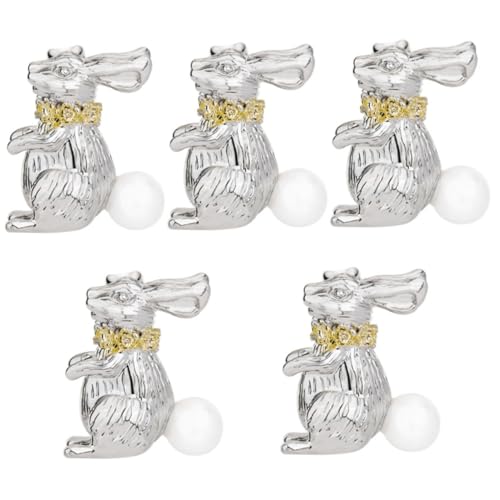 BESPORTBLE 5 Stück Brosche Hasenabzeichen Ohren Hasenstift Anstecknadel Für Hüte Hasen Reversnadel Dekorative Kopftuchnadel Osterhase Anstecknadel Hasenornament Schmuck Für Frauen Kupfer BESPORTBLE 5 Stück Brosche Hasenabzeichen Ohren Hasenstift Anstecknadel Für Hüte Hasen Reversnadel Dekorative Kopftuchnadel Osterhase Anstecknadel Hasenornament Schmuck Für Frauen Kupfer von BESPORTBLE