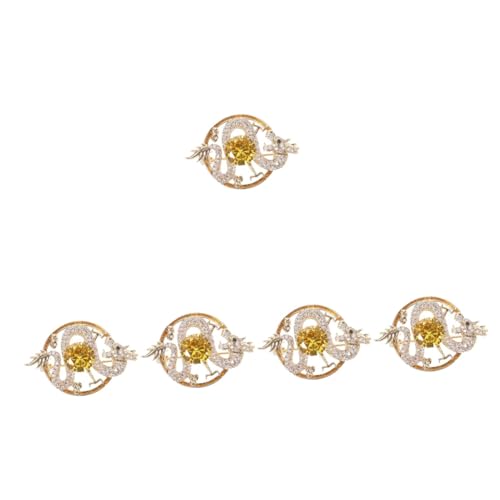 BESPORTBLE 5 Stück Broschen Drachen-pin-brosche Brosche Für Frauen Brosche Für Kleidung Drachenbrosche Umhangverschluss Dekorationen Dekorative Stifte Wäschdekoration Kupfer Golden BESPORTBLE 5 Stück Broschen Drachen-pin-brosche Brosche Für Frauen Brosche Für Kleidung Drachenbrosche Umhangverschluss Dekorationen Dekorative Stifte Wäschdekoration Kupfer Golden von BESPORTBLE