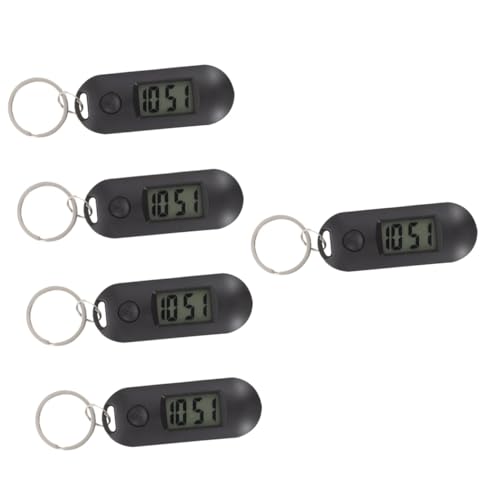 BESPORTBLE 5 Stück Leiser Digitaler Schlüsselanhänger Mit Uhr Für Jungen Und Mädchen Und Studenten Kleiner Elektronischer Taschenuhr-schlüsselanhänger BESPORTBLE 5 Stück Leiser Digitaler Schlüsselanhänger Mit Uhr Für Jungen Und Mädchen Und Studenten Kleiner Elektronischer Taschenuhr-schlüsselanhänger von BESPORTBLE