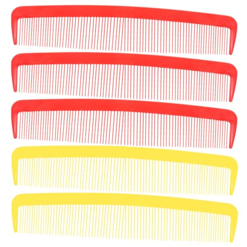 BESPORTBLE 5 Stück Großer Breiter Zahnkamm für Streiche und Cosplay Leicht Tragbar für Partys Halloween und Karneval von BESPORTBLE