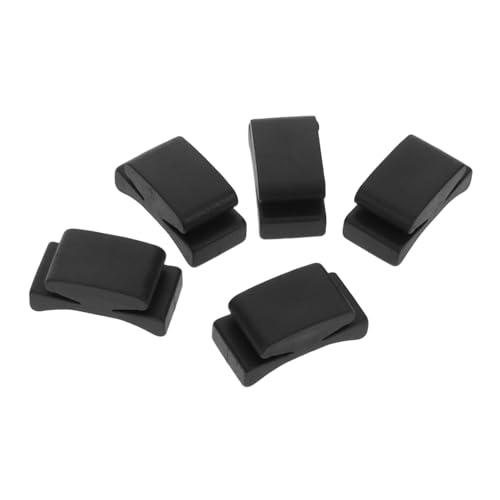 BESPORTBLE 5 Stück Gummi Gitarren Plektrum Halter Kopfstück Pick Organizer für Akustikgitarre Bass Ukulele Rutschfester Pick Aufbewahrungsclip Kompakt und Vielseitig für Verschiedene von BESPORTBLE