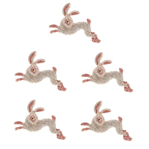 BESPORTBLE 5 Stück Kaninchen Brosche Süße Häschen Tierbrosche Sternzeichen Für Teenager Broschenclips Schmuck Für Frauen Anstecknadel Für Kleidung Anstecknadel Für Hüte BESPORTBLE 5 Stück Kaninchen Brosche Süße Häschen Tierbrosche Sternzeichen Für Teenager Broschenclips Schmuck Für Frauen Anstecknadel Für Kleidung Anstecknadel Für Hüte von BESPORTBLE