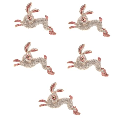 BESPORTBLE 5 Stück Kaninchenbrosche Häschen Süßer Tierschmuck Kaninchen Anstecknadeln Für Rucksäcke Ostergeschenke Für Frauen Anstecknadel Für Kleidung Broschen Für Frauen BESPORTBLE 5 Stück Kaninchenbrosche Häschen Süßer Tierschmuck Kaninchen Anstecknadeln Für Rucksäcke Ostergeschenke Für Frauen Anstecknadel Für Kleidung Broschen Für Frauen von BESPORTBLE