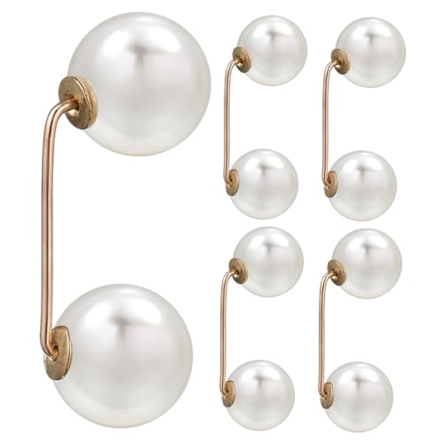 BESPORTBLE 5 Stück Perlen Sicherheits Broschen Für Damen Multifunktionale Langlebige Anstecknadeln Zarte Broschen Für Kleider Schals Und Strickjacken Schmucknadeln Für Partys von BESPORTBLE