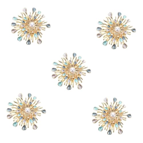 BESPORTBLE 5 Stück Perlenbrosche Korsage Glänzend Blumen Broschen Für Frauen Perlenstifte Stellnadel Strasssteine Groß Schalnadel Blume Reversnadel Dekorative Anstecknadel Zinklegierung BESPORTBLE 5 Stück Perlenbrosche Korsage Glänzend Blumen Broschen Für Frauen Perlenstifte Stellnadel Strasssteine Groß Schalnadel Blume Reversnadel Dekorative Anstecknadel Zinklegierung von BESPORTBLE