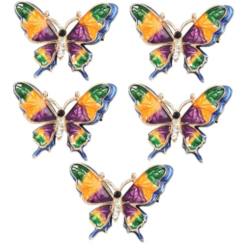 BESPORTBLE 5 Stück Schmetterlingsbrosche Kleid Damen Perlenbrosche Anstecknadel Brosche Für Kleidung Anzug Brosche Hut Brosche Kleidung Ornament Kleidung Abzeichen Grüne BESPORTBLE 5 Stück Schmetterlingsbrosche Kleid Damen Perlenbrosche Anstecknadel Brosche Für Kleidung Anzug Brosche Hut Brosche Kleidung Ornament Kleidung Abzeichen Grüne von BESPORTBLE