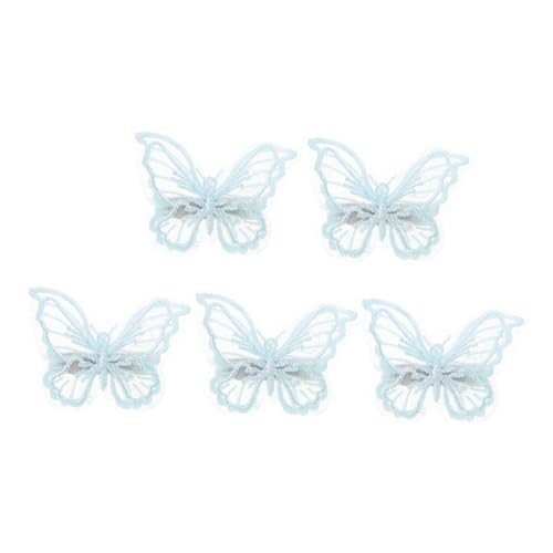 BESPORTBLE 5 Stück Spitzenstickerei Schmetterling Haarklammern Doppellagigem Design Bunte Mesh Haarspangen für Hochzeit Party und Alltag Langlebige Haarschmuck Accessoires BESPORTBLE 5 Stück Spitzenstickerei Schmetterling Haarklammern Doppellagigem Design Bunte Mesh Haarspangen für Hochzeit Party und Alltag Langlebige Haarschmuck Accessoires von BESPORTBLE