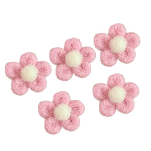 BESPORTBLE 5 Stück Teiliges Filzblumen broschen Niedliche Anstecknadeln für Kinderkleidung Taschen Hüte Schals Kreative Broschen Vielseitigen Dekoration von BESPORTBLE