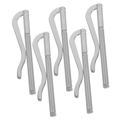 BESPORTBLE 5 Stück Teiliges -Money Clip aus Robustem Metall Federbelasteter Ersatz-Clip für Bifold-geldbörsen und Kreditkartenhalter Einfache Langlebig Vielseitig Einsetzbar von BESPORTBLE