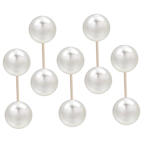 BESPORTBLE 5 Stück Perlen Sicherheitsbroschen Für Damen Zarte Broschennadeln Stilvolle Clips Für Kleidung Schals Und Accessoires Für Alltag Und Besondere Anlässe von BESPORTBLE