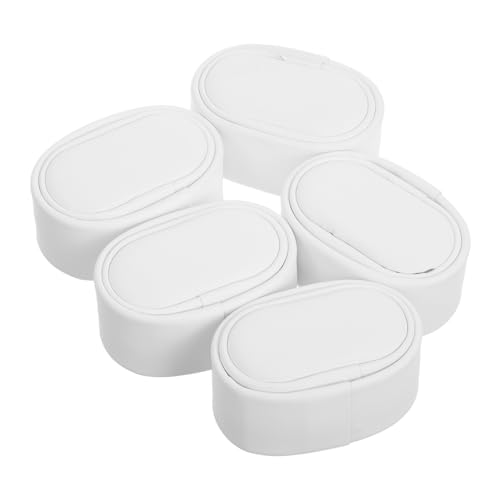 BESPORTBLE 5 Stück Tischschüttler Kleines Kissen Uhrenkissen Kissen Beobachten Armband Kissenbezug Armbanduhrkissen Armband-Kissen-Display Watch-pad Kissen Für Uhrengehäuse Baumwolle Weiß von BESPORTBLE