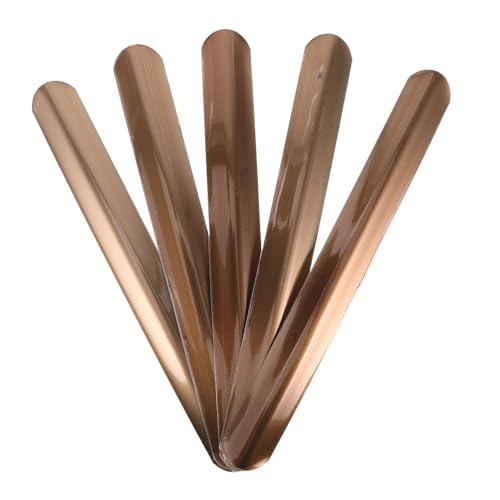 BESPORTBLE 50 Stück Blanko Slap Band Stahlblätter für Diy Slap Armbänder Langlebige Bastelmaterialien für Kreative Projekte von Kindern Robust und Hautfreundlich von BESPORTBLE