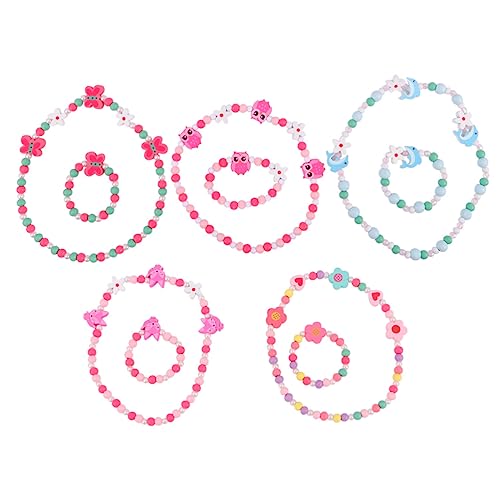 BESPORTBLE 5Sätze Schmuckset Teiliges Halskette Und Armband Set Für Jungen Und Für Geburtstage Und Feiertage BESPORTBLE 5Sätze Schmuckset Teiliges Halskette Und Armband Set Für Jungen Und Für Geburtstage Und Feiertage von BESPORTBLE