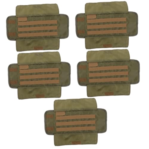 BESPORTBLE 5St Fliegenset Werkzeugtasche binden Riemen Angelzubehör Angelwerkzeug Outdoor Gear Fishing kit Fishing Bag Mehrzweck-Angeltasche Anti-Verschleiß-Angeltasche Köder-Organizer Stoff von BESPORTBLE