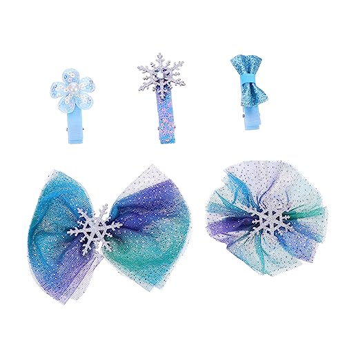 BESPORTBLE 5stücke Haarnadeln Kopfbedeckungen Mädchen Haarspange Strass Haarnadel Haar Kopfschmuck Set Für Geburtstag Weihnachten Jugendliche von BESPORTBLE