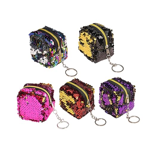 BESPORTBLE 5er Set Glitzernde Mini Geldbörsen Für Damen Und Mädchen – Pailletten Geldbeutel - Ideal Als Kindergeburtstag Mitgebsel Oder Zum Umhängen Für Kleine Modefans BESPORTBLE 5er Set Glitzernde Mini Geldbörsen Für Damen Und Mädchen – Pailletten Geldbeutel - Ideal Als Kindergeburtstag Mitgebsel Oder Zum Umhängen Für Kleine Modefans von BESPORTBLE