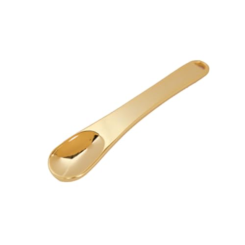 BESPORTBLE 5stücke Teiliges Aus Goldenem Zinklegierung Augencreme Löffel Für Augenmassage Erleichterung Bei Müdigkeit Tragbares Beauty-tool Durchblutung von BESPORTBLE