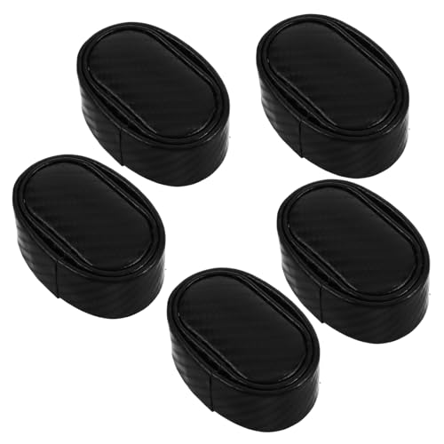 BESPORTBLE 5stücke Uhrendisplaykissen Ersatz Mini Pu Uhrenarmband Displaykissen Kissen Automatischer Uhrenbeweger Kissen Schwarz von BESPORTBLE